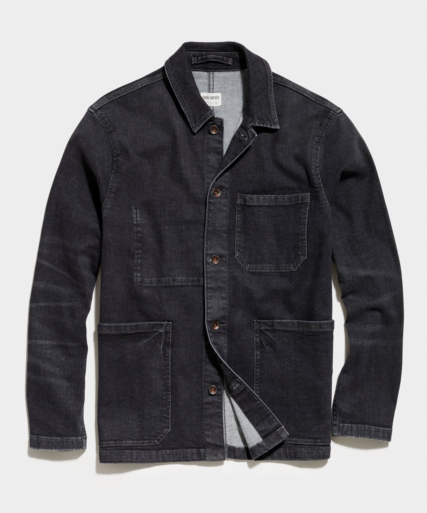 Very Goods | Denim Chore Coat in Blacktop - Todd Snyder