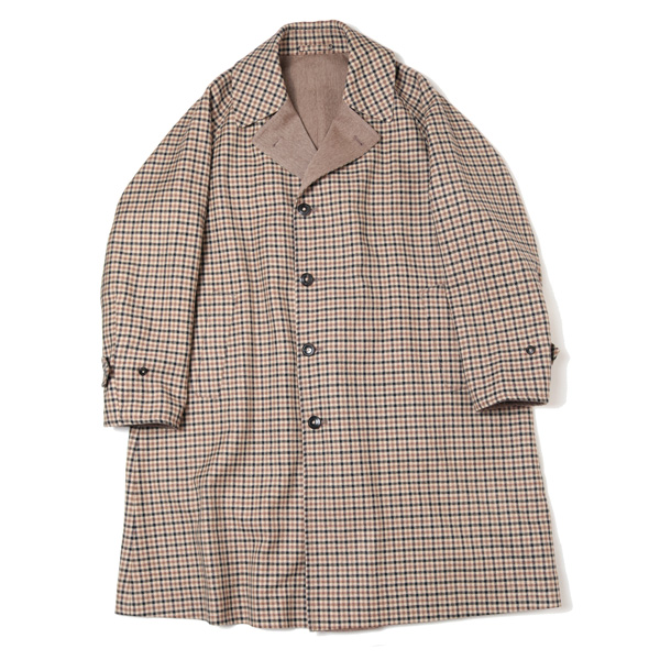 KAPTAIN SUNSHINE リバーシブル チェスターフィールドコート KAPTAIN SUNSHINE Reversible Chesterfield Coat [BROWN GUNCLUB