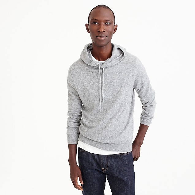 men's cashmere hoodie