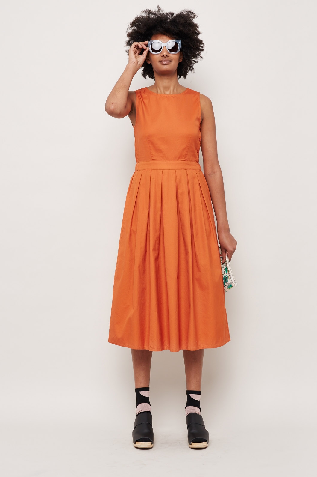 gorman orange dress