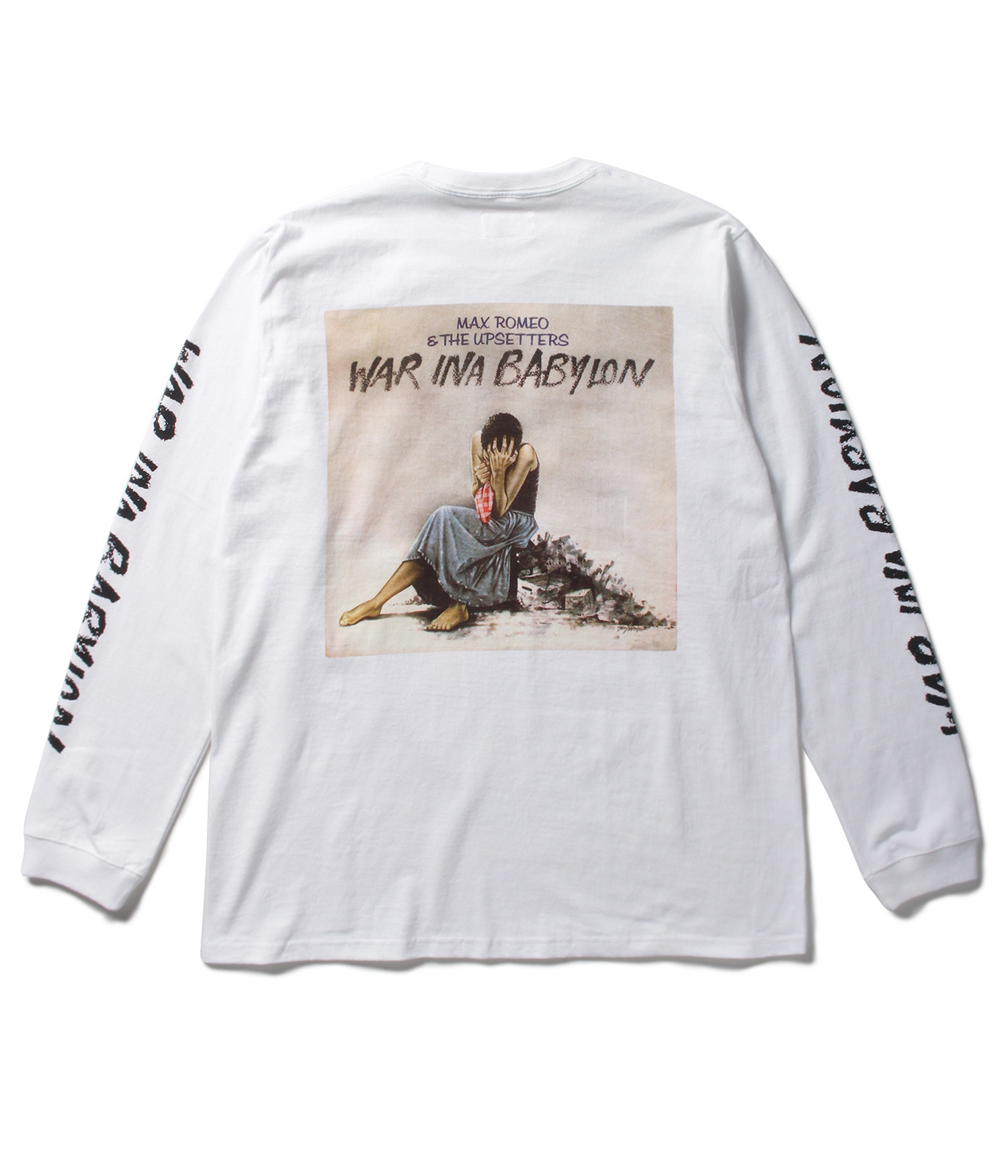 Very Goods | WAR INA BABYLON / LONG SLEEVE T-SHIRT - WACKO MARIA 