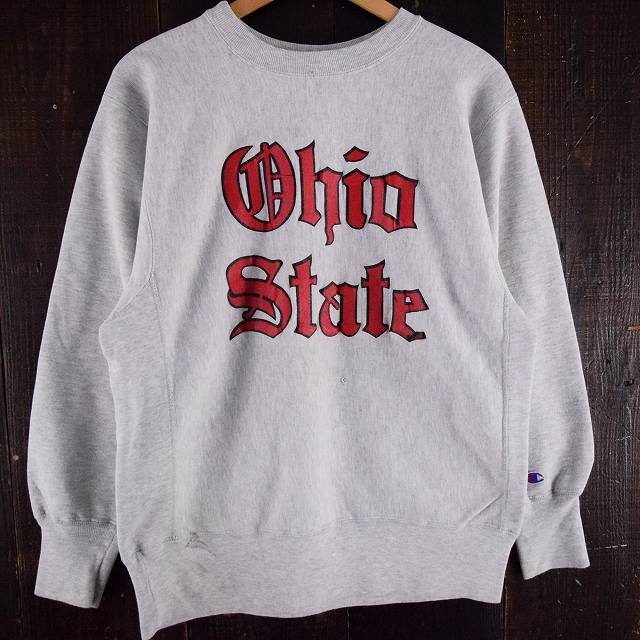 90s champion ohio state スウェット リバースウィーブ-