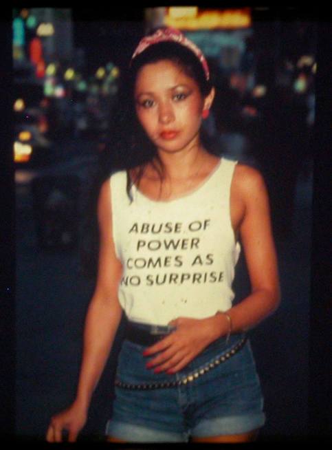 Very Goods | | Jenny Holzer - Abuse Power T-shirt | Online Store Powered Storenvy