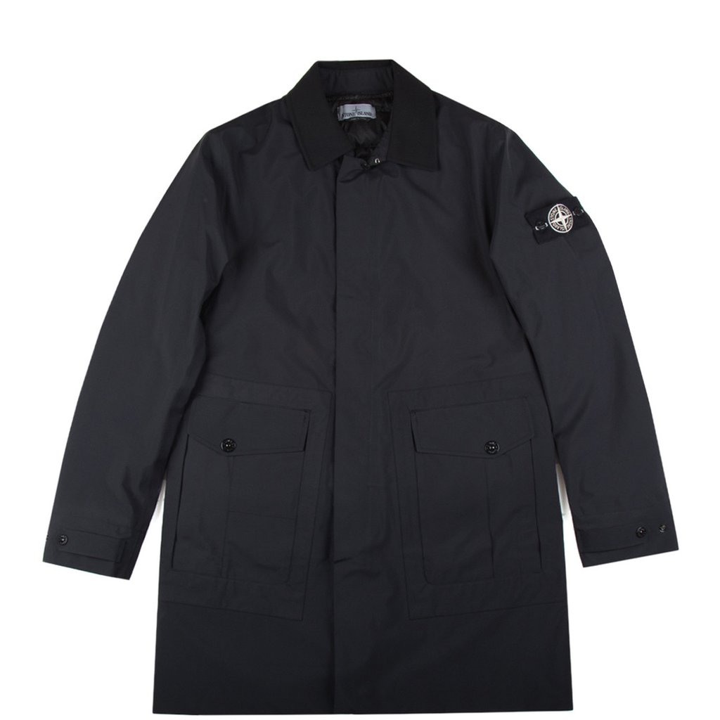 Very Goods | Stone Island 70229 COAT W/ DETACHABLE WAISTCOAT Black 