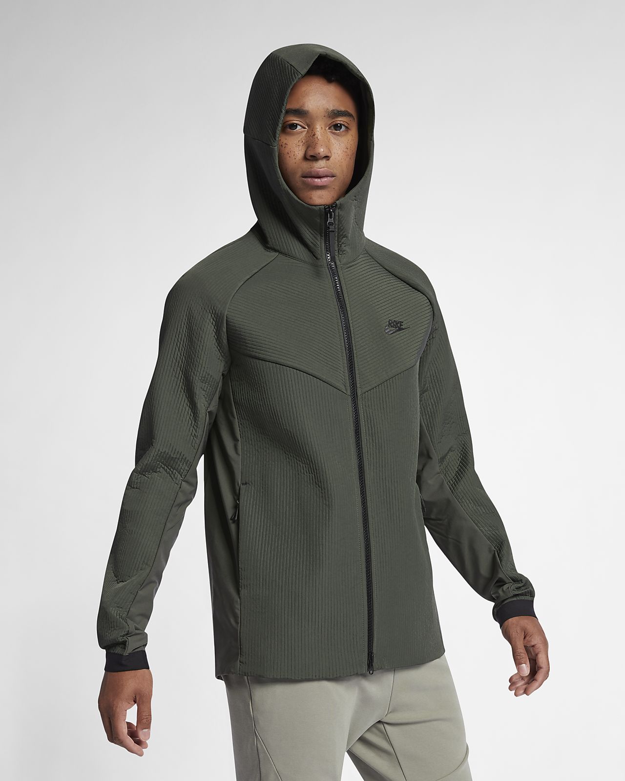 nike sportswear tech pack men's woven parka