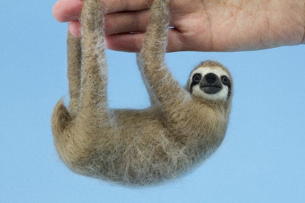 sloth animal figurines
