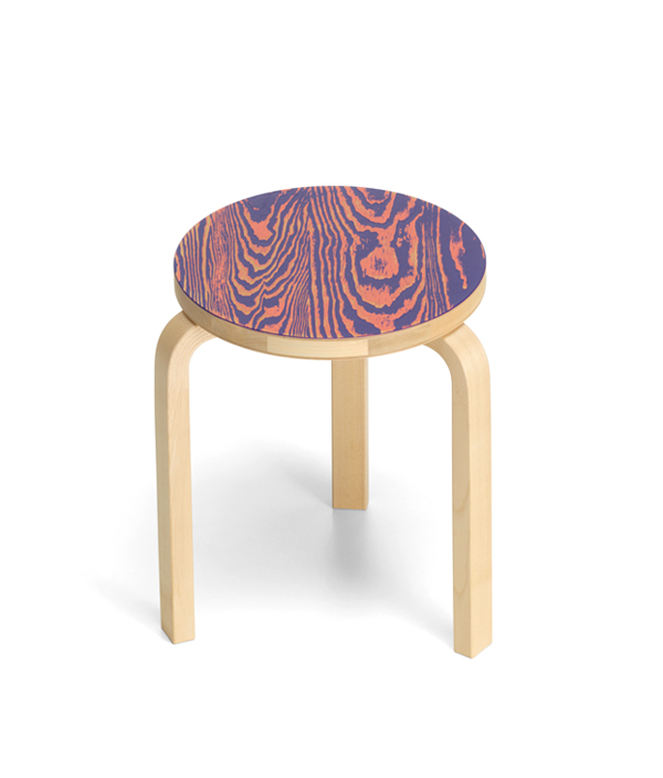 Very Goods | Stool 60 ColoRing / Pink×Purple,Artek
