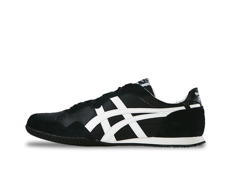 onitsuka tiger serrano black and white