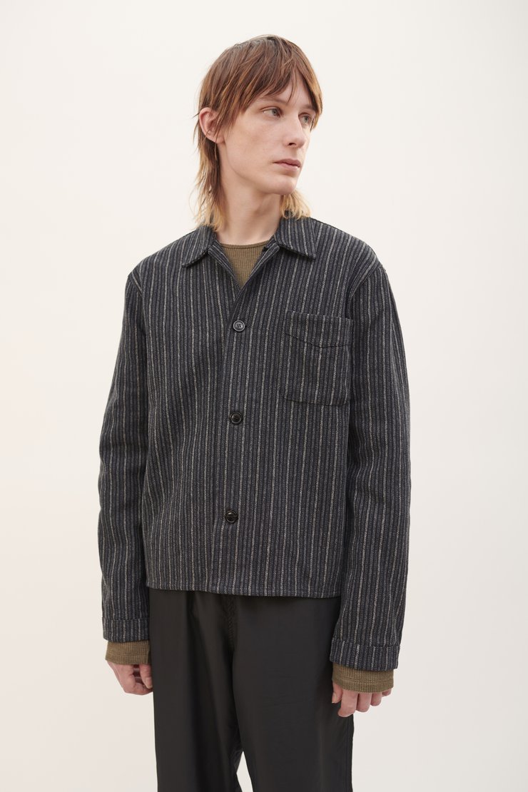 Very Goods | Shrunken Shirt Ceremonial Stripe - Our Legacy