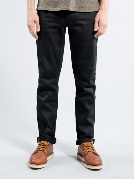 nudie black selvedge