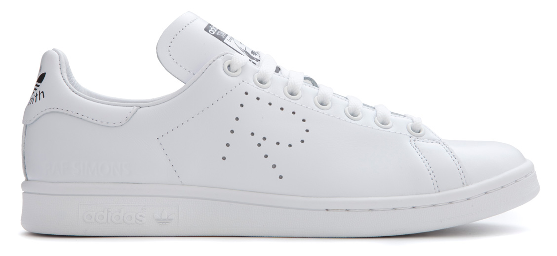 stan smith x raf simons white