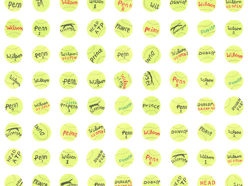 Very Goods Shop Jonas Wood Tennis Ball Wallpaper