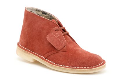 desert clarks pink