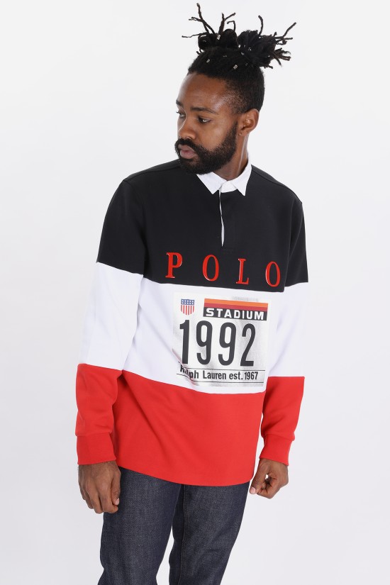 Very Goods | Polo ralph lauren Winter stadium rugby polo White