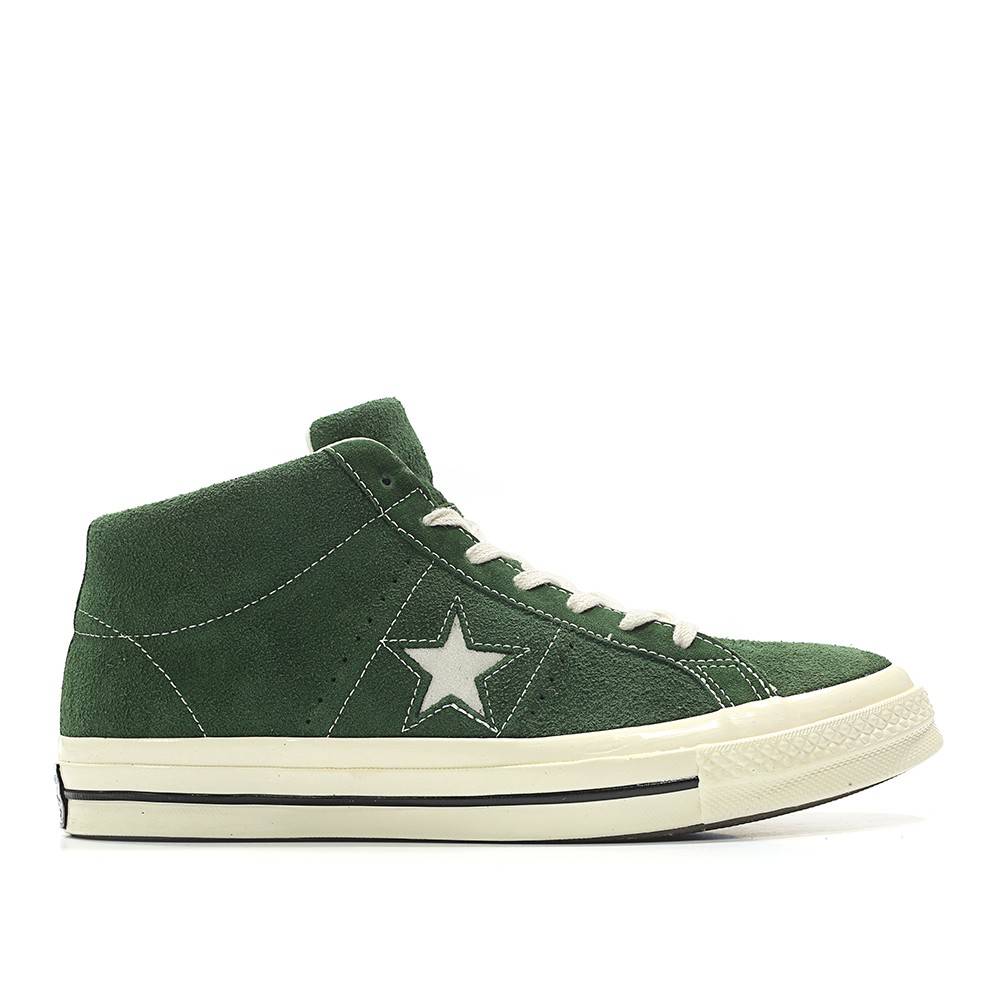 converse one star mid green