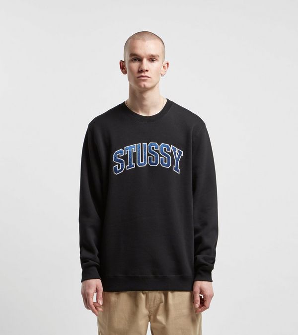 Very Goods | Stussy Arch Applique Crew Sweatshirt | Size?