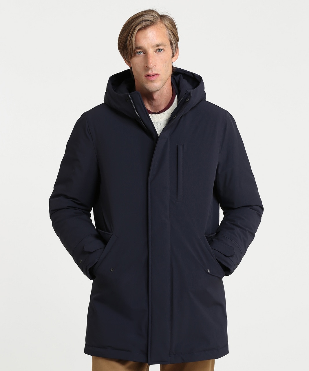 Very Goods | Men's Stretch Military Down Parka - John Rich & Bros ...