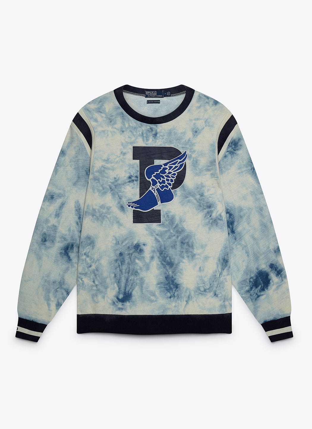 Polo ralph lauren indigo stadium sweatshirt sales