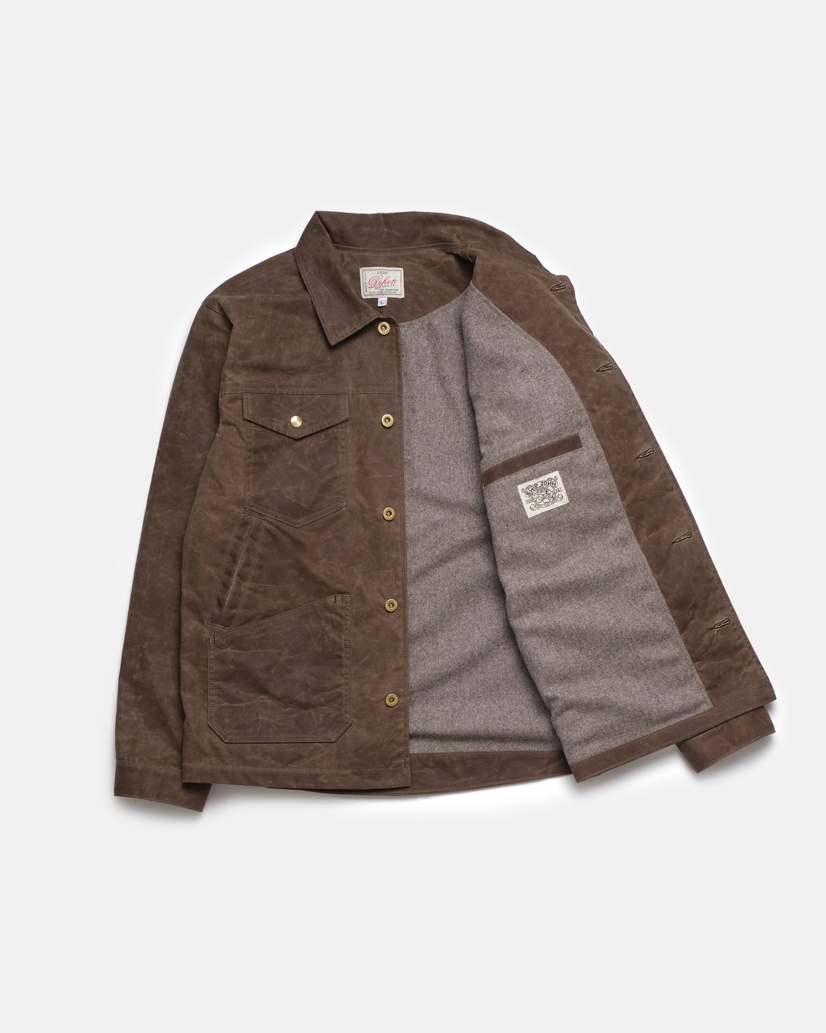 シップジョン　DEHEN 1920 M Very Goods | Dehen 1920 x Ship John - Waxed Hopkins Jacket 5