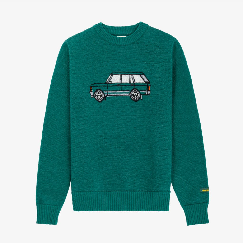 Aimé Leon Dore スウェットカーディガン Aime Leon Dore x New Balance Knit Cardigan Green Men's