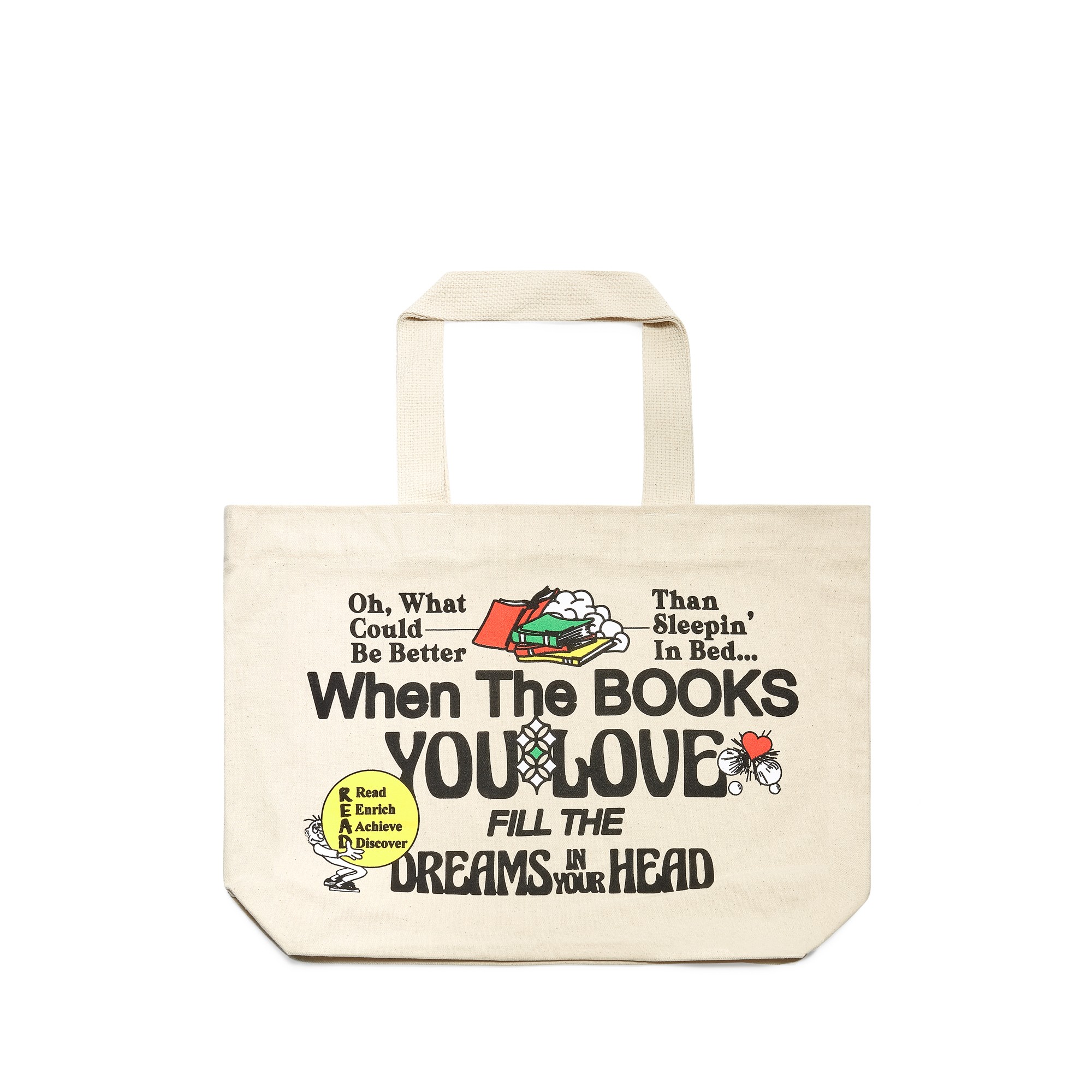 Very Goods | Online Ceramics Reading Tote Tan Tote (Natural)