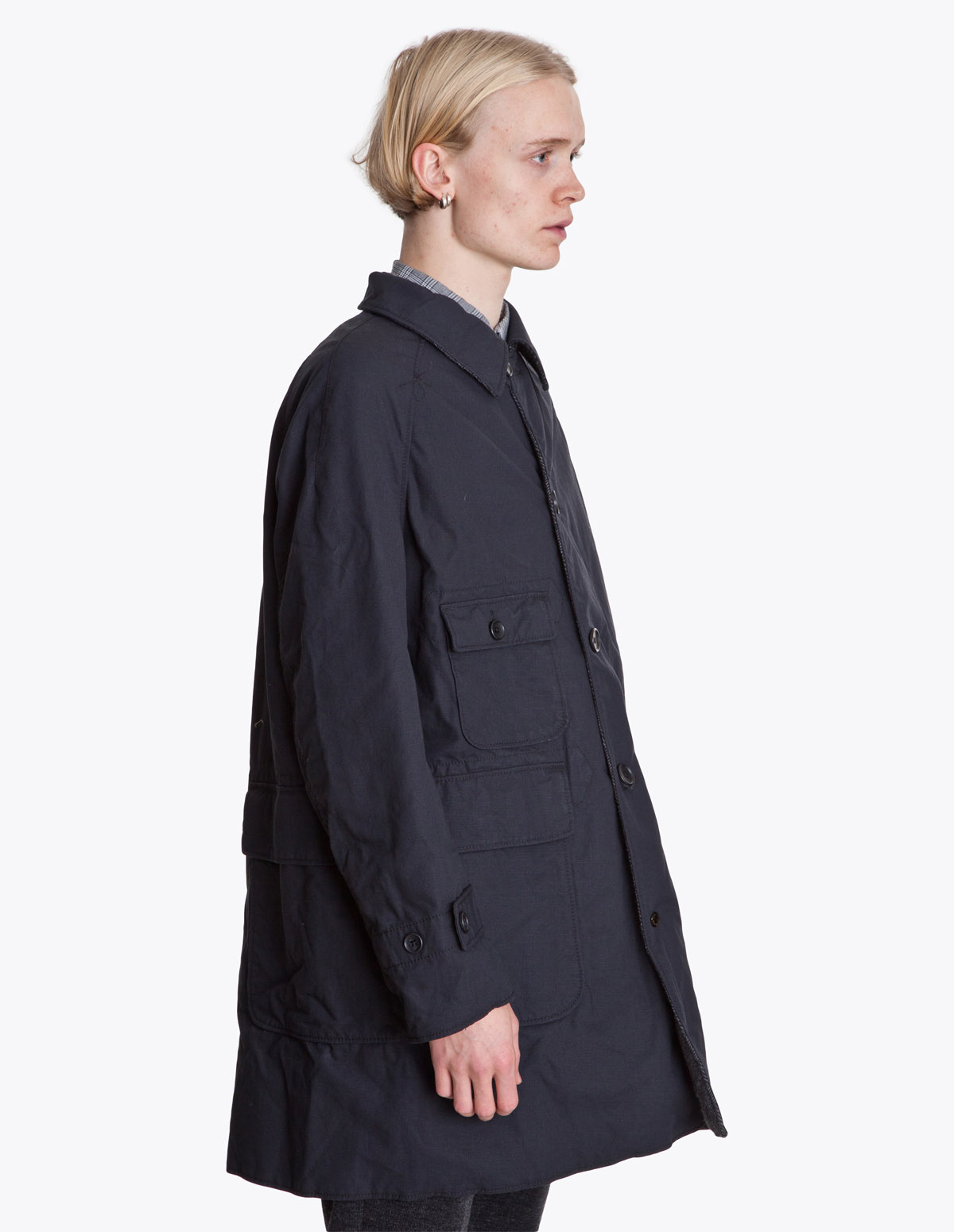 Very Goods | Engineered Garments - Reversible Coat Black | TRÈS BIEN