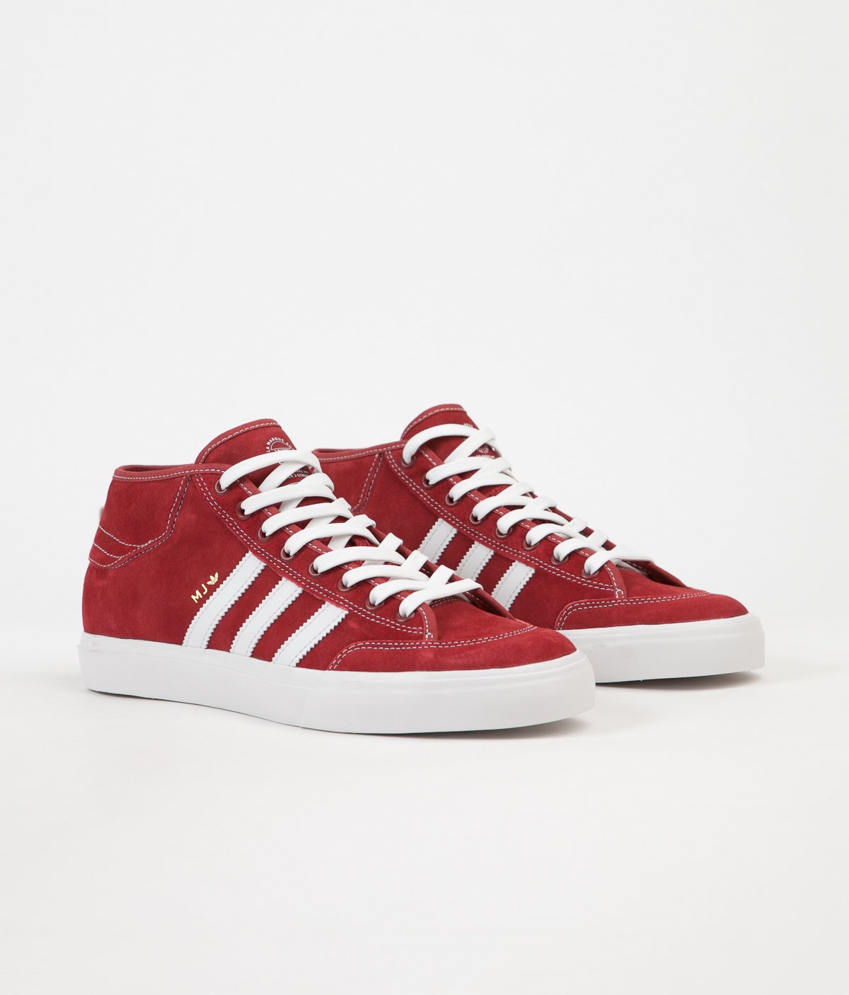 Goods | X Marc Johnson Matchcourt Mid Shoes - Mystery Red White / | Flatspot