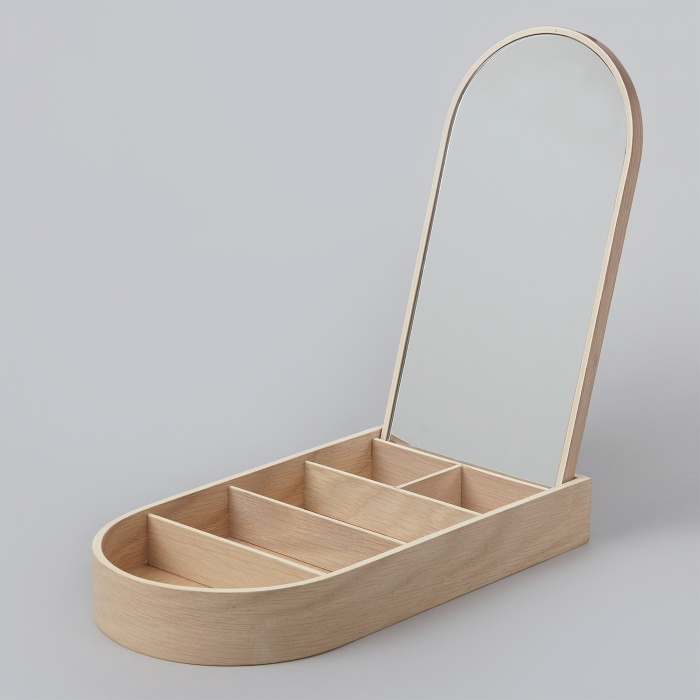 Very Goods | Menu Jewellery Box - White Oak