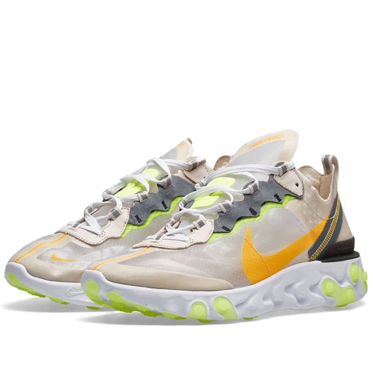 nike react element 87 brown orange