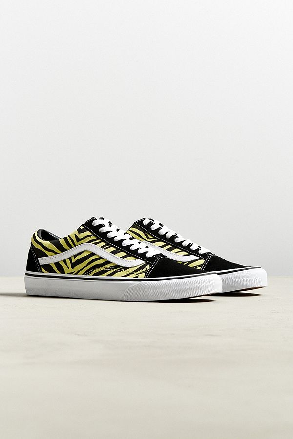 vans old skool zebra