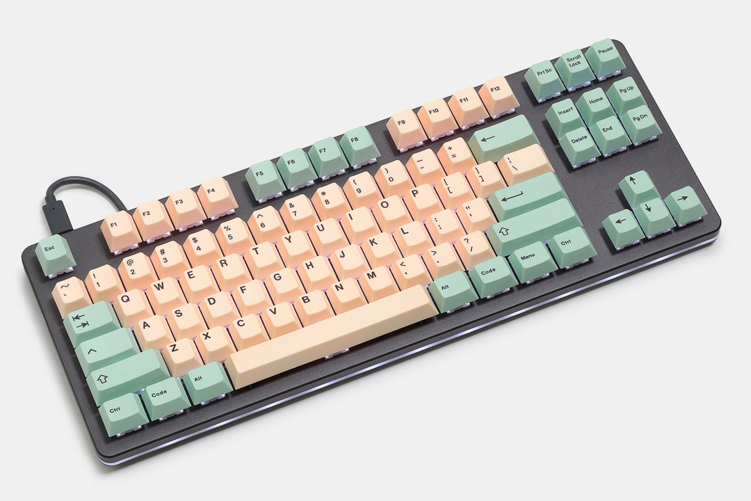 Very Goods | Artifact Bloom Series Keycap Set: Matcha Mango ...