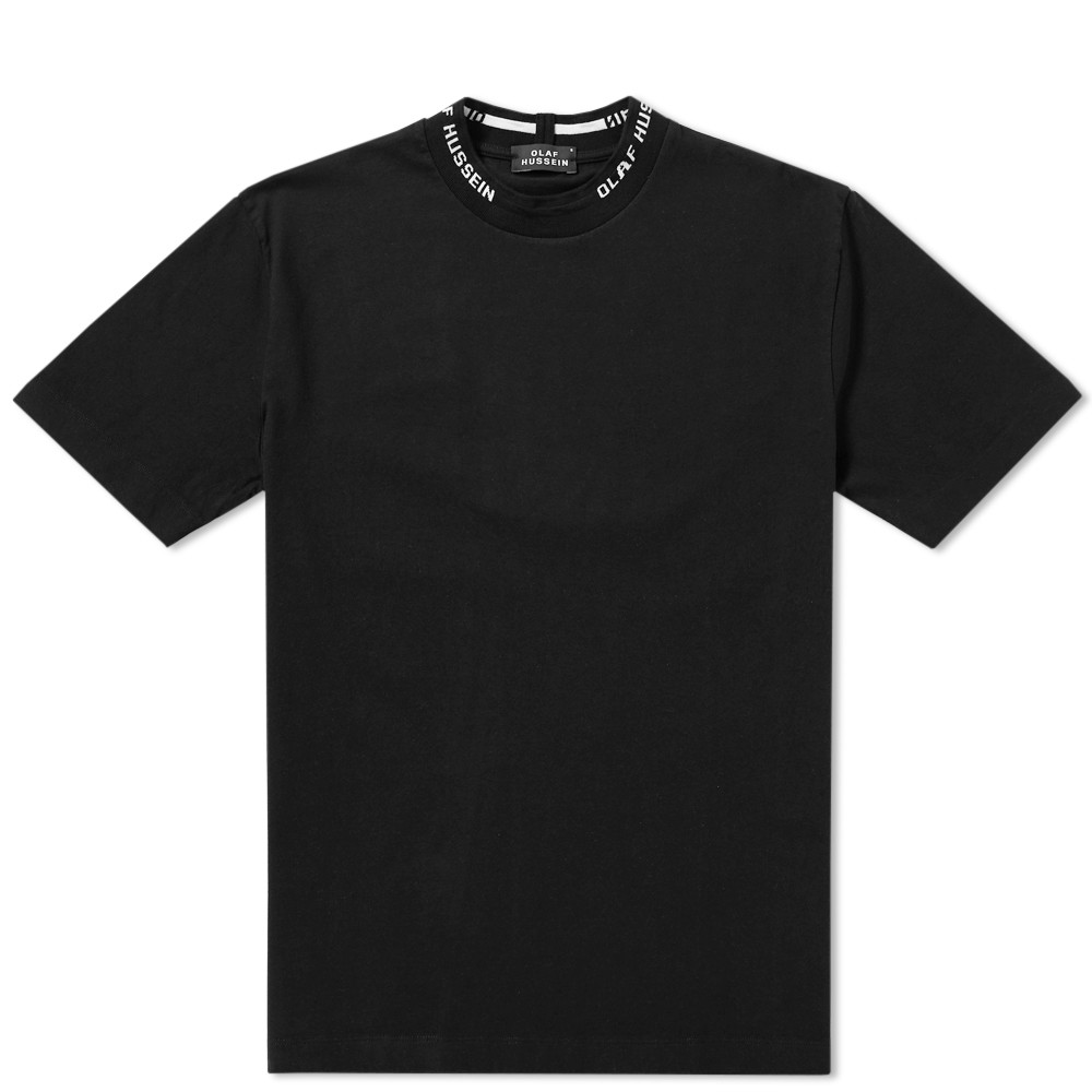 Very Goods | Olaf Hussein Dan Branded Rib Tee (Black)