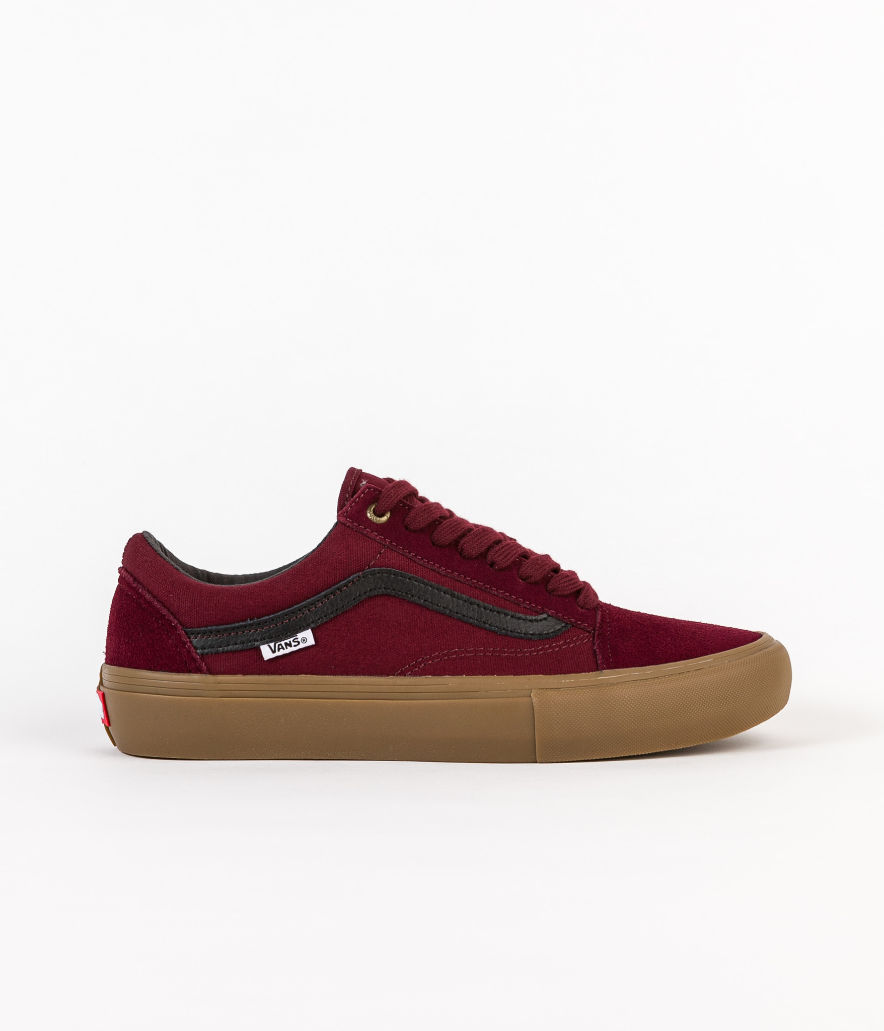 vans old skool pro port black gum