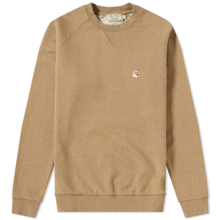 maison kitsune fox head sweatshirt