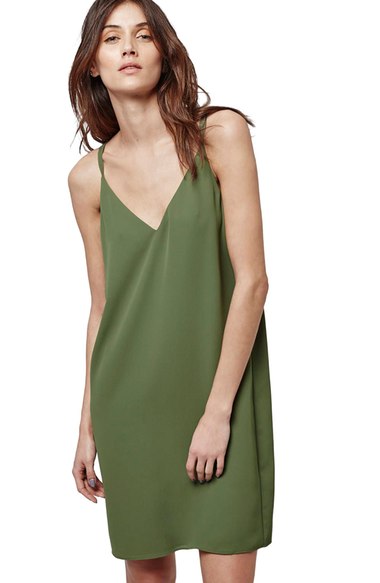 nordstrom topshop slip dress