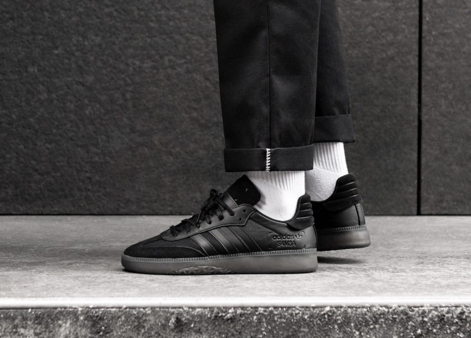 adidas samba rm black