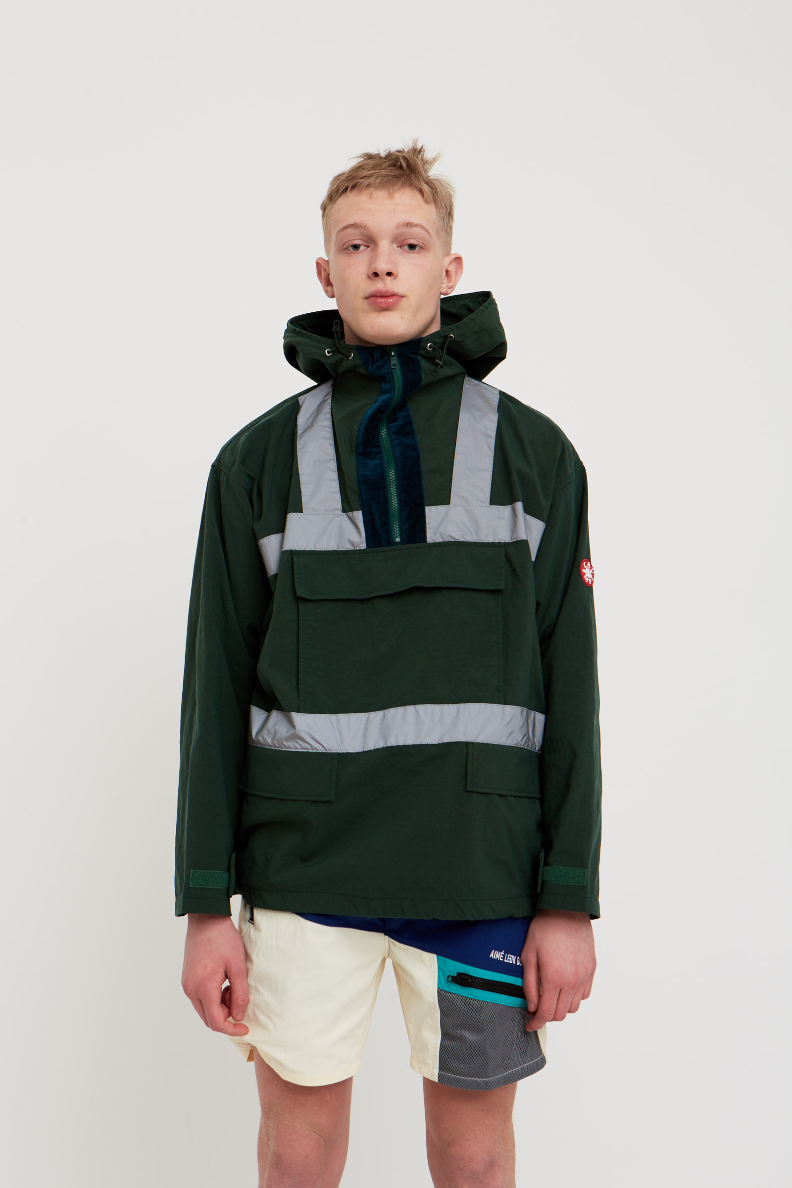 Very Goods Wood Wood Cav Empt Carrier Pullover Jacket in Green