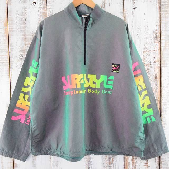 Very Goods | 90's Surf STYLE シャイニーナイロンプルオーバー