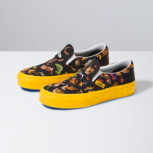 vans slip on national geographic