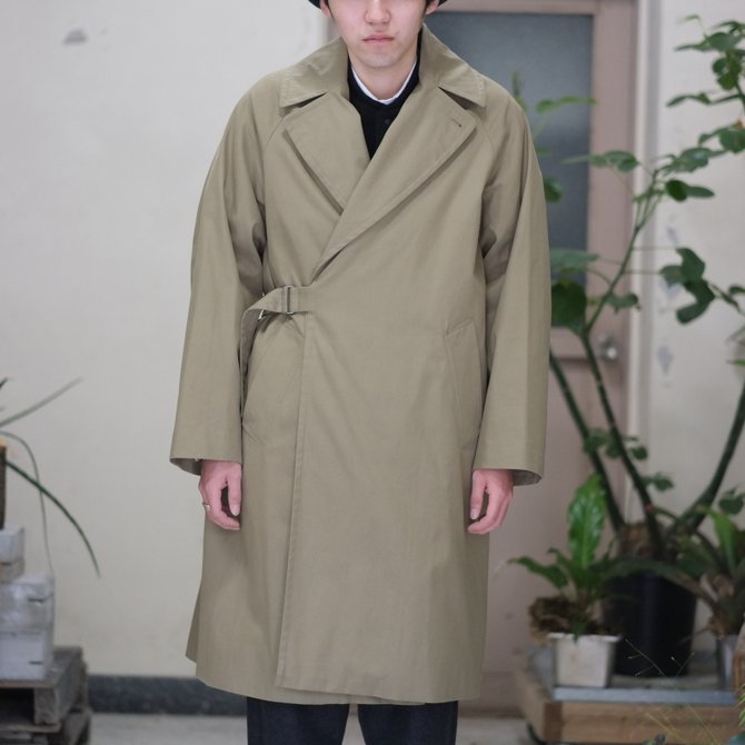 COMOLI - 定価11.8万円 comoli 17AW タイロッケンコート/L03