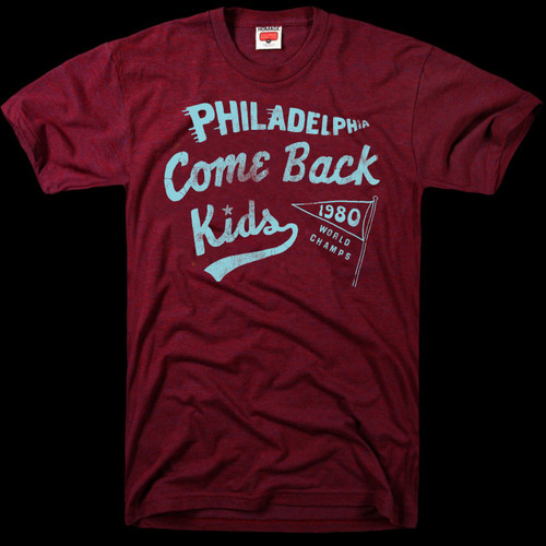 PHILADELPHIA PHILLIES VINTAGE 1980'S CHAMPION T-SHIRT YOUTH SMALL