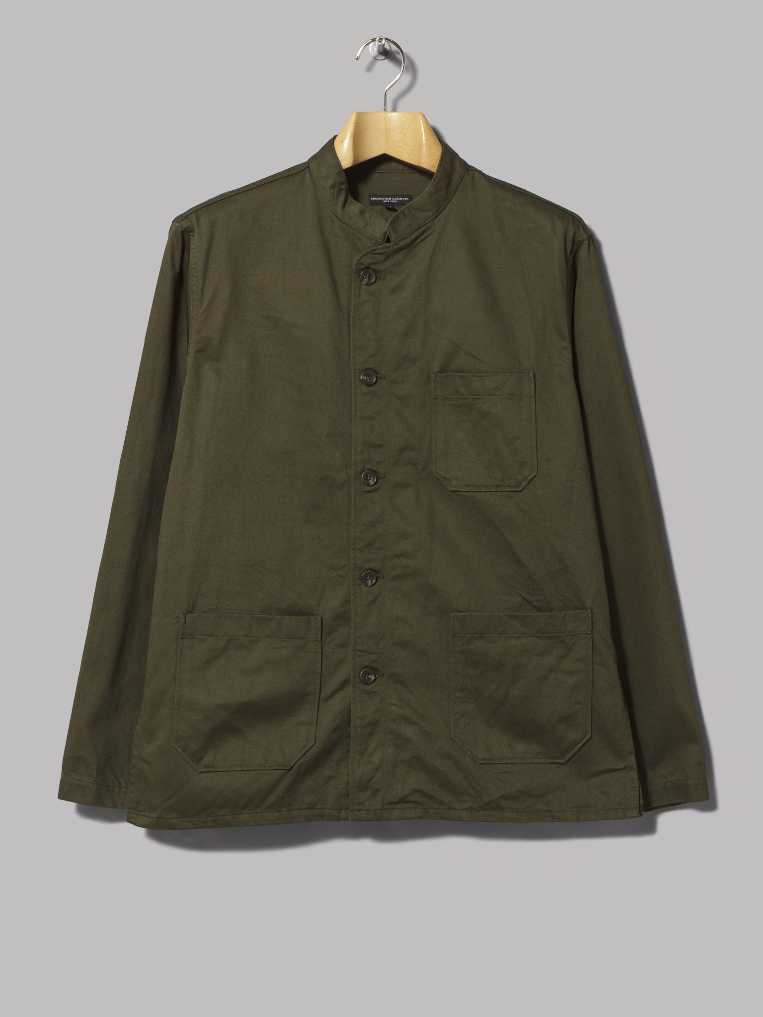 shirt with olive chinos