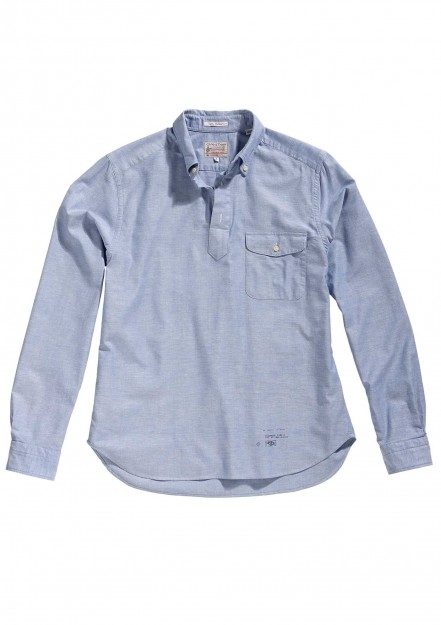 Very Goods | GANT - SOLID OXFORD PULLOVER SHIRT