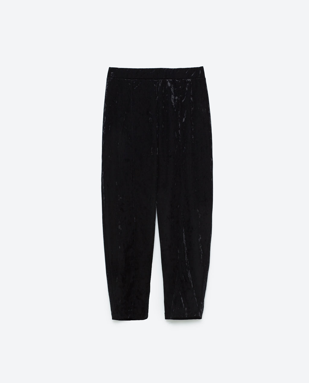 zara carrot trousers