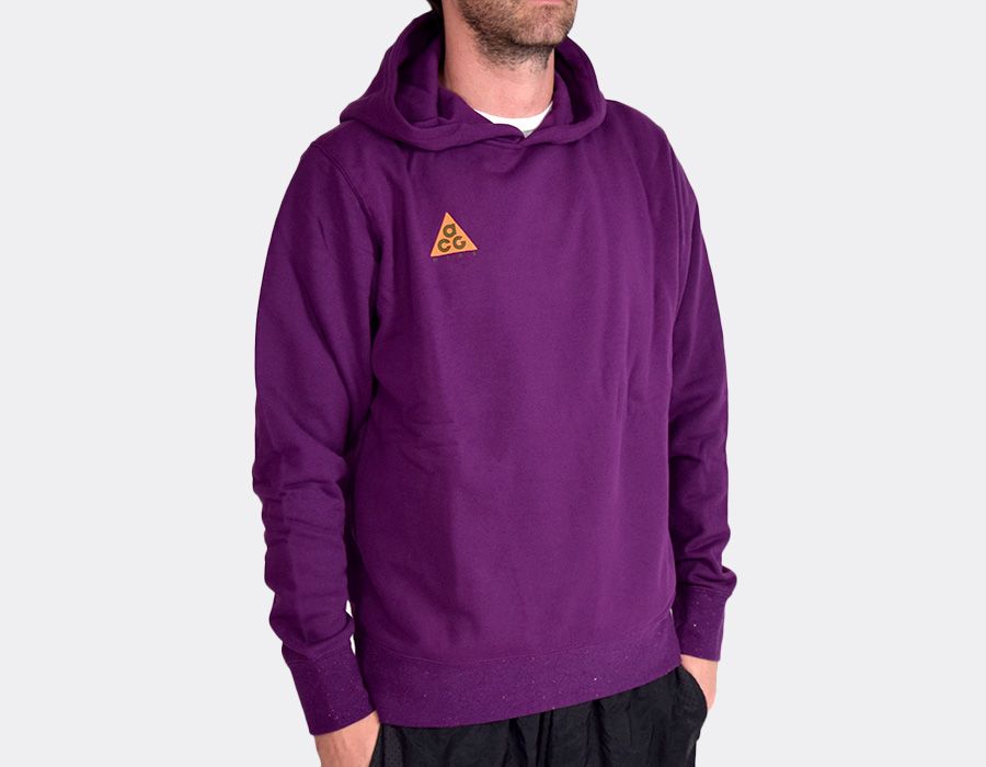 nike acg hoodie purple