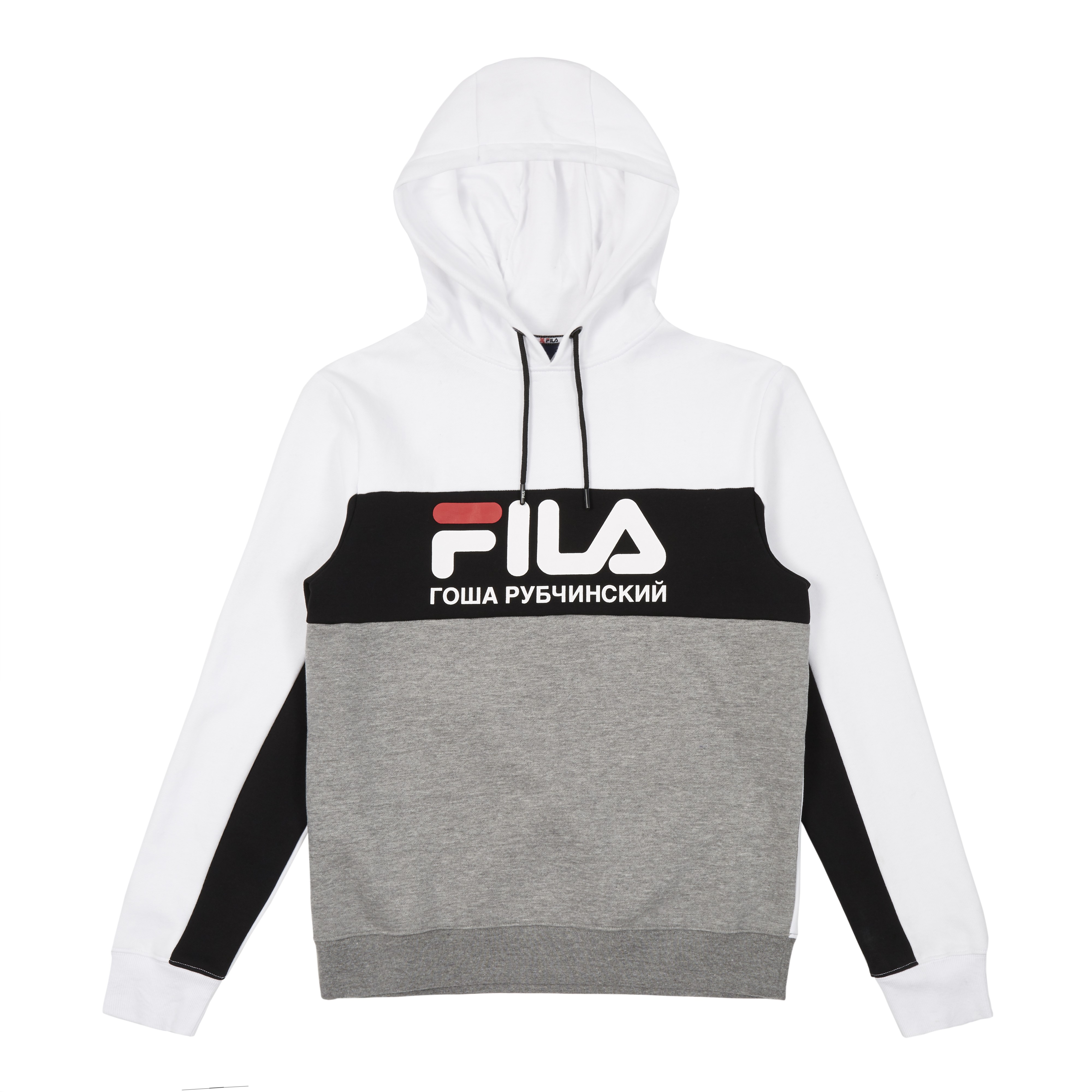 Very Goods | Gosha Rubchinskiy DSM Exclusive Fila Hoodie (White/Black/Grey)