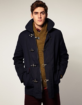 Very Goods | Plectrum By Ben Sherman Fireman Clip Micro Wax Canvas Coat