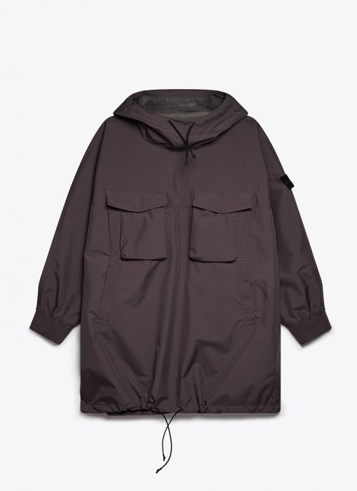 Very Goods | Stone Island Paclite Goretex Parka Jacket In Pewter