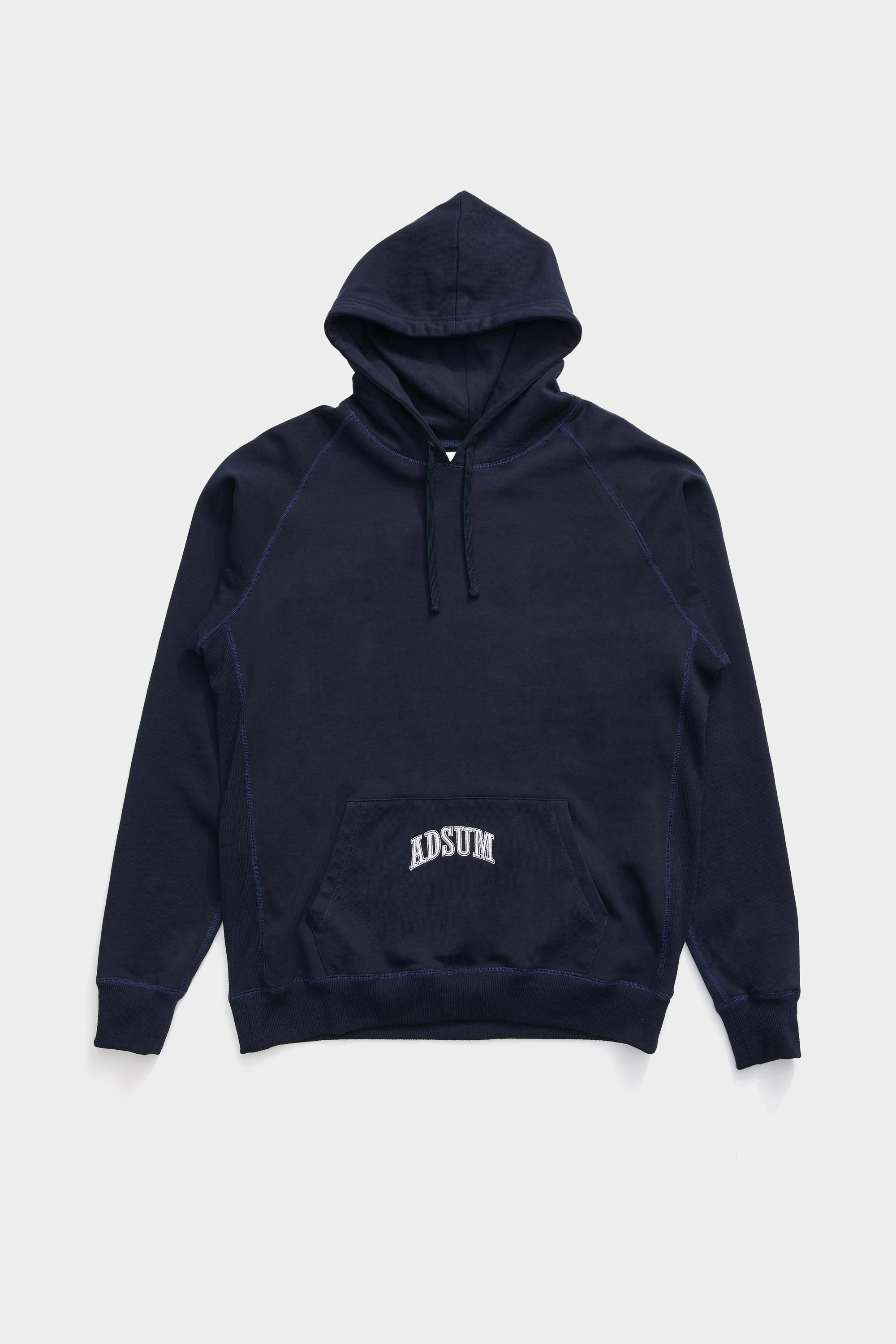 Very Goods | Collegiate Hoody - Navy (FW18) / Sweats Adsum