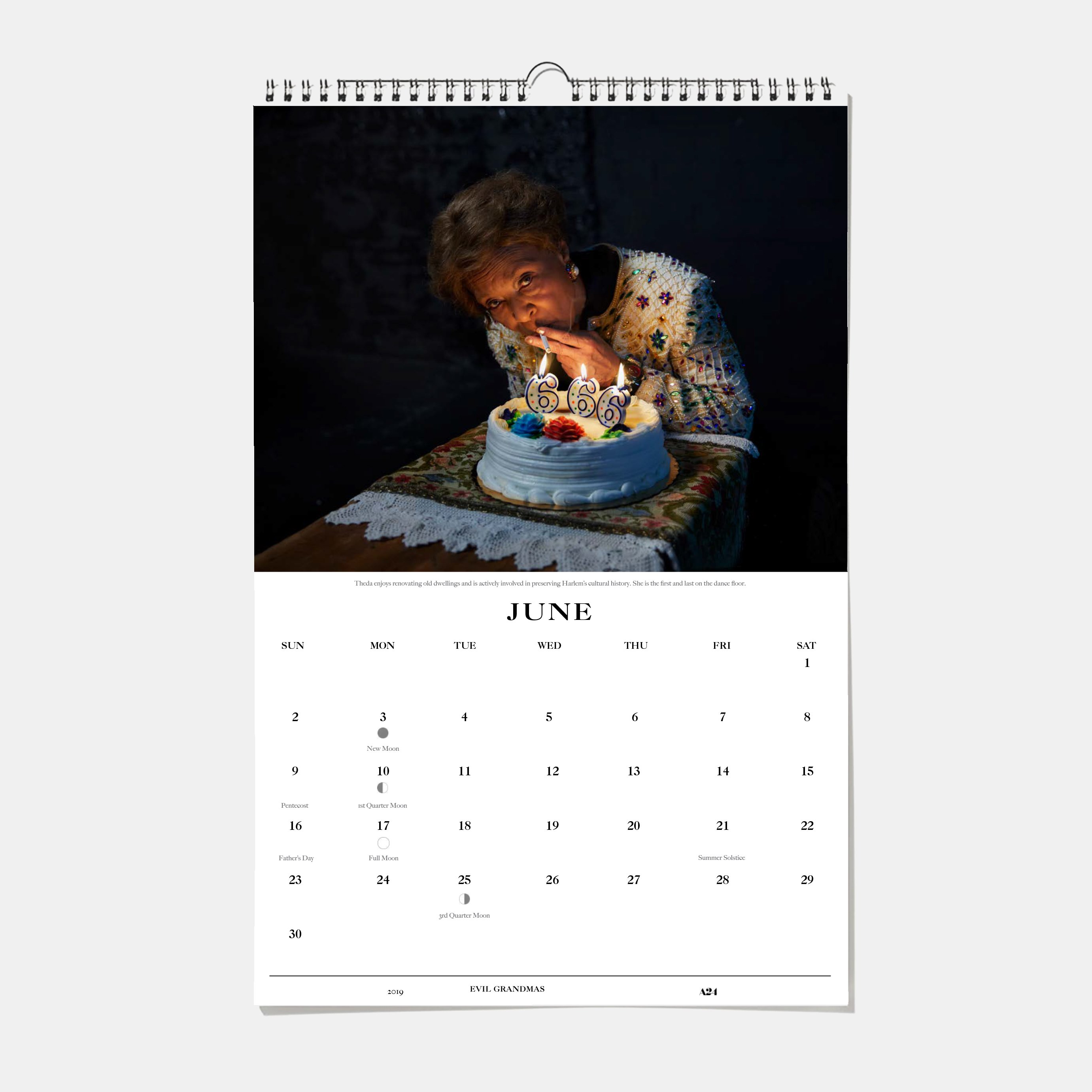 Very Goods Evil Grandmas Wall Calendar A24 Shop